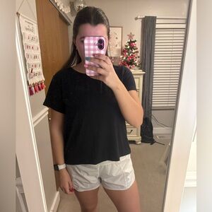 Lululemon white shorts